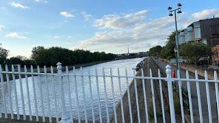 Evening walk at Trent bridge Nottingham