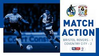 Match Action: Bristol Rovers 1-2 Coventry City