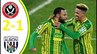 Sheffield United vs West Bromwich Albion 2-1 Premier League ● 02/02/2021 HD