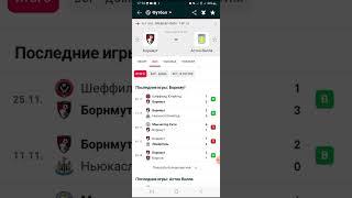 Борнмут  Астон Вилла прогноз на футбол 3.12.23