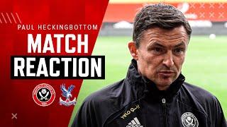 Paul Heckingbottom | Match Reaction Interview | Sheffield United 0-2 Crystal Palace