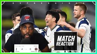 GARETH WALES PUT SHEFFIELD IN A SPLIFF |Tottenham vs Sheffield United 4-0  EXPRESSIONS @SAEEDTV