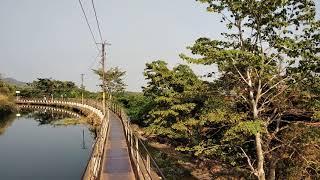 Ghanteswari temple Sambalpur iron bridge view