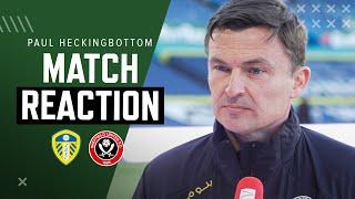 Paul Heckingbottom | Match Reaction Interview | Leeds United 2-1 Sheffield United