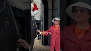 SHE GRABS REINS TWICE | Horse Guards, Royal guard, Kings Guard, Horse, London, 2024