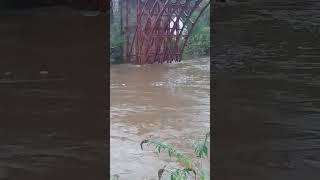 ironbridge cottages flooded 24/10/23