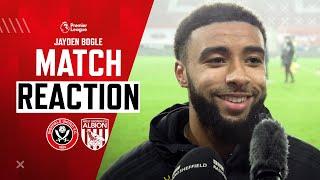 Jayden Bogle | Match Reaction Interview | Sheffield United 2-1 West Brom