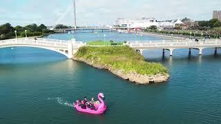 Southport Marine Lake June 2024 #drone