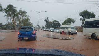 (Feb 3, 2021) Heavy Rainfall Causes Flash Flooding in Western Australia - Natural disasters 2021