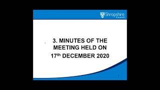 Recording of Council Meeting 25 Feb 21