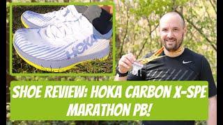 HOKA Carbon X-SPE Review | Race Test | Marathon PB! | Holly Challenge Marathon