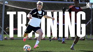 Shooting Practice with MUDRYK, JACKSON and MADUEKE | Blues ramp up training | Bournemouth v Chelsea