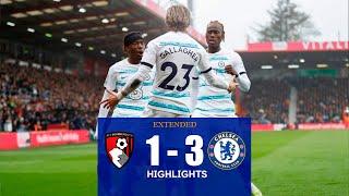 Bournemouth vs Chelsea 1-3 Highlights Goals | Premier League 2022/23