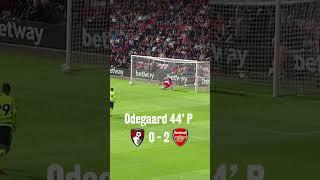 BOURNEMOUTH V ARSENAL | 0 - 4 | 30 SEPT #arsenal #gunners #premierleague #trophy #epl #bouars