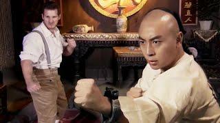 功夫電影！英国大力士打遍天下無敵手，却被功夫少年擊敗！#kungfu #功夫