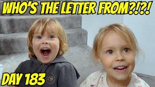 DAY 183: THE KIDS GET A LETTER FROM WHO?! | MORE RESIN DRIVEWAY PREP AND WARWICKSHIRE HOUSE HUNTING!