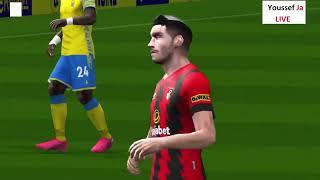 Bournemouth vs Nottingham forest | eFootball PES Gameplay | Youssef Ja Live