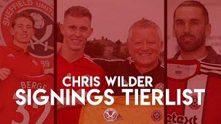 RANKING EVERY CHRIS WILDER SIGNING | Sheffield United Transfers Tier List