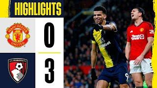 Dominic Solanke Goal | Manchester United - Bournemouth 0-1 Extended Highlights | Premier League 2023