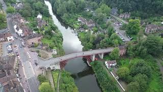 Drone footage of Ironbridge Gorge!