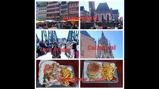 Discovering the Wonders Of Frankfurt(Part--2).....Cathedral/Romerplatz/Iron Bridge/Flow Market