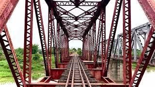 100 years old British Iron Bridge at Dinajpur