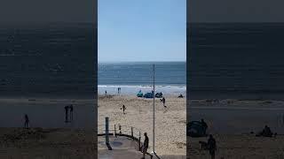 #bournemouthbeach Alum Chine 1st day of summer ⛱️. 11am Saturday morning