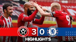 Sheffield United 3-0 Chelsea | Premier League highlights | McGoldrick double in huge EPL win!