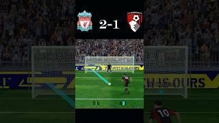 Liverpool vs Bournemouth #shorts #pes #efootball