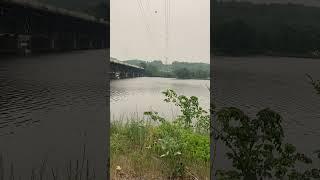 Ns driving on the iron bridge over Hudson,River