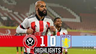 Premier League Highlights | Sheffield United 1-0 Aston Villa | McGoldrick goal & Jagielka Red Card