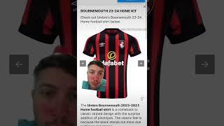 AFC BOURNEMOUTH PREMIER LEAGUE KIT RATING 23/24 #premierleague