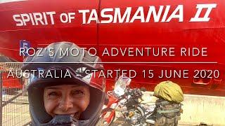 E124 - Roz’s Moto Adventure Ride Australia - VIC, Melbourne, TAS, Devonport, Sheffield, Latrobe