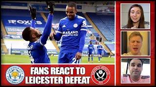 BLADES FANS REACT TO LEICESTER CITY DEFEAT | Leicester City 5-0 Sheffield United