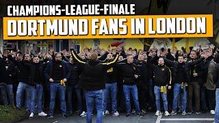 Dortmund Fans in London vor dem Champions-League-Finale | BVB - Real Madrid