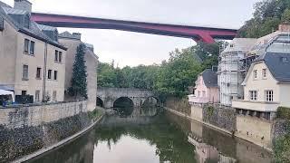 Area Near Pafendall Red Iron Bridge, Luxemburg