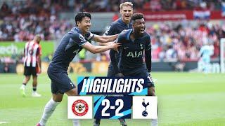 BRENTFORD 2-2 TOTTENHAM HOTSPUR // PREMIER LEAGUE HIGHLIGHTS