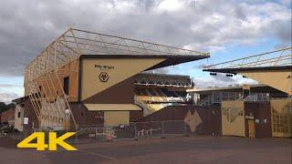 Wolverhampton Walk: Outside Molineux | Wolverhampton Wanderers F.C. | Wolves【4K】