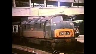 Warships at Birmingham New Street in the 1960s