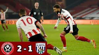 Sheffield United vs West Bromwich Albion 2-1 All Goals Extended Highlights Resumen y Goles HD