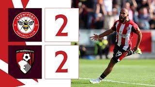 Brentford 2 AFC Bournemouth 2 |  Mbeumo scores the late equaliser????⚽️