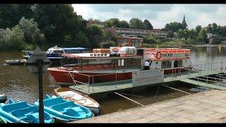 A cruise from Chester to Iron Bridge and back on Chesterboat's "The Jackie" in July 2010