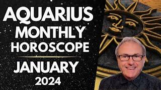 Aquarius Horoscope January 2024 - Yes, Pluto's back for 38 long weeks!