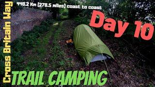 Day 10 Macmillan Cross Britain Cannock Chase Staffordshire and Worcestershire Canal Trail Camping.