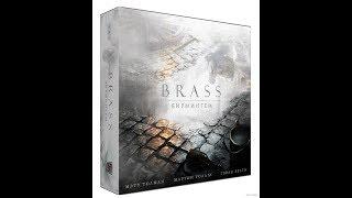 Brass. Бирмингем 1/2 - играем в настольную игру. Brass: Birmingham board game.