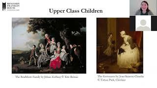 Live History Class: Georgian Children and Families