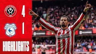 Ndiaye Goal as Blades net FOUR ???? | Sheffield United 4-1 Cardiff City |  EFL Championship highligh