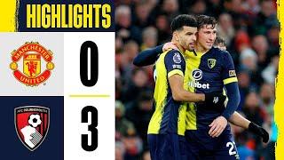 Manchester United vs Bournemouth 0-3 Highlights | Premier League 2023