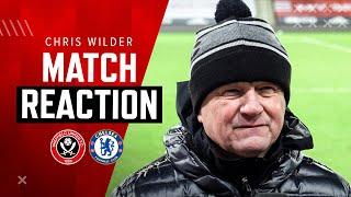 Chris Wilder | Match Reaction Interview | Sheffield United 1-2 Chelsea