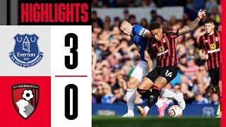 Three goals in difficult afternoon at Goodison Park | Everton 3-0 AFC Bournemouth